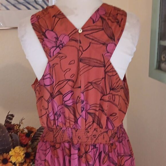 Daniel Rainn Wrap Maxi Dress - Picture 8 of 13